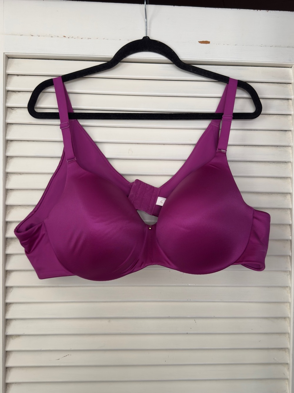 Cacique Bra Lightly Lined Balconette Purple Size 44C